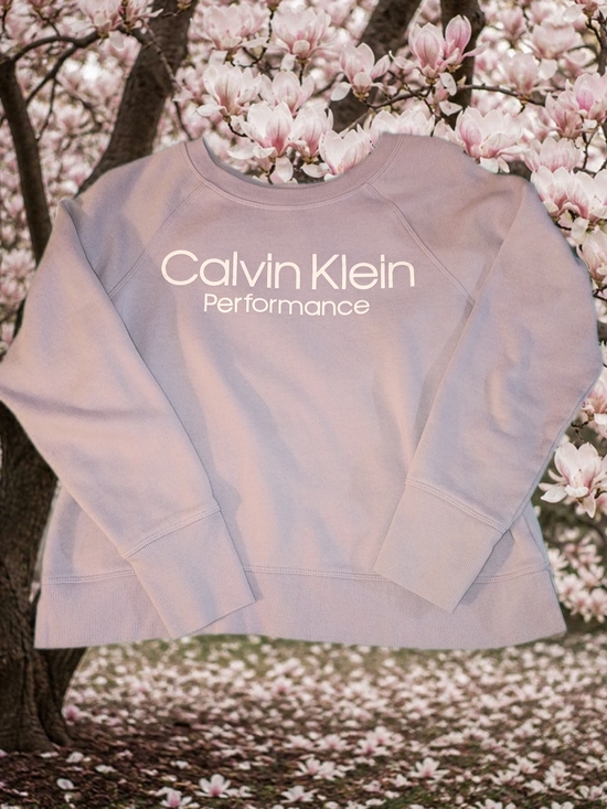 Calvin Klein Pants - Calvin Klein Performance Lavender Sweatshirt And Sweatpants